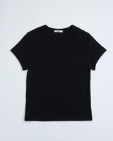 Slim Fit Short-Sleeve T-Shirt BLACK