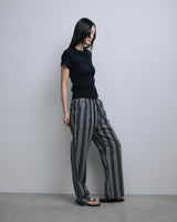 Slim Fit Short-Sleeve T-Shirt BLACK