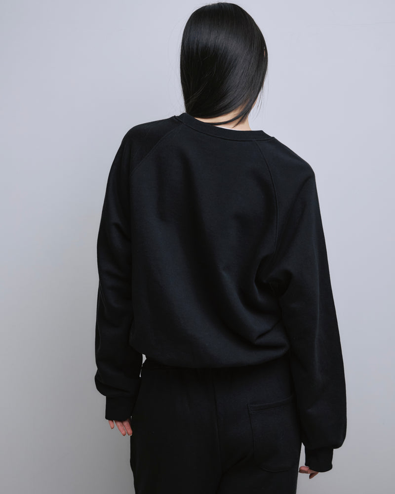 Sweat Pullover BLACK – QUWIL
