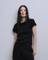 Slim Fit Short-Sleeve T-Shirt BLACK